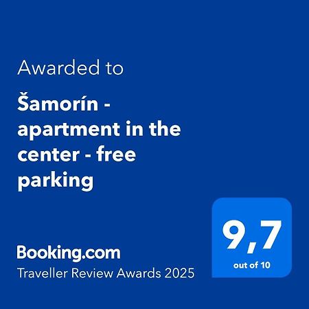 Samorin - Apartment In The Center - Private Parking - Klimatizacia מראה חיצוני תמונה